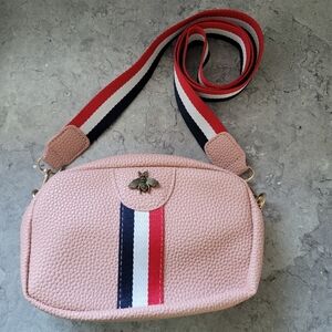 NWOT Bumble Bee Crossbody Pink Bag